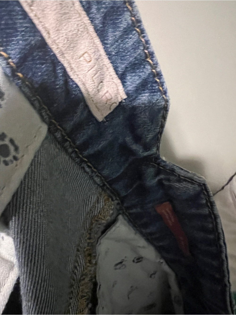 Pilcro Women's Wide-Leg Blue Jeans - Picture 3 of 4
